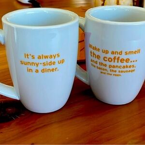 COPY - Set of 2 Dennys coffee mugs